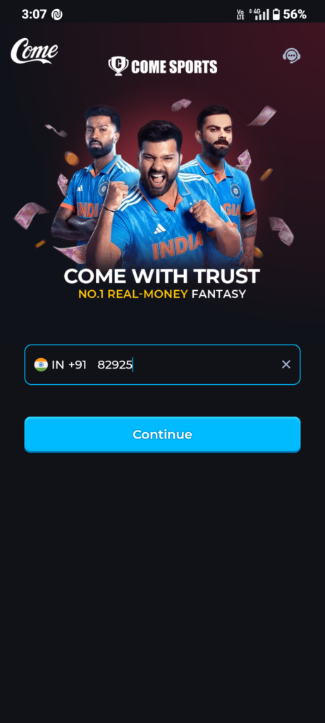 Come Dream11 mobile gameplay reference image 5