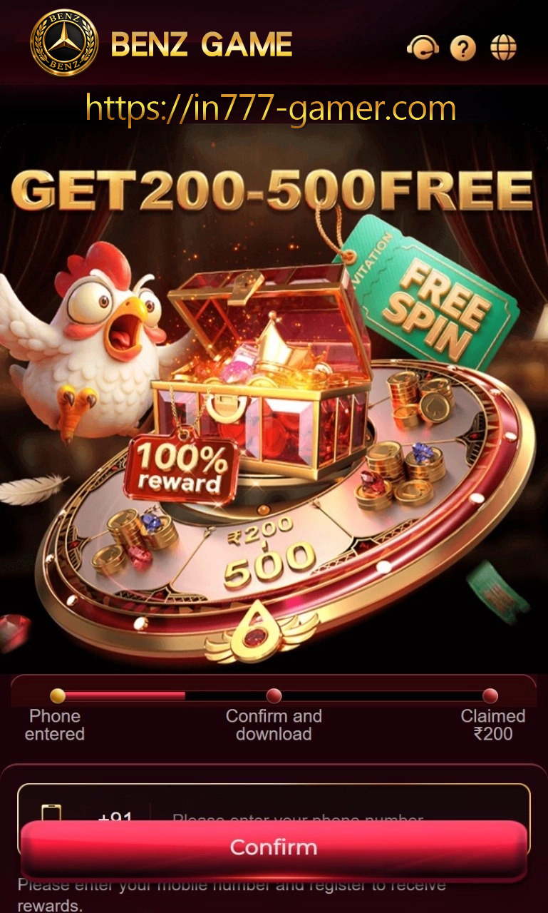 Benz Game Android guide banner for Indian users