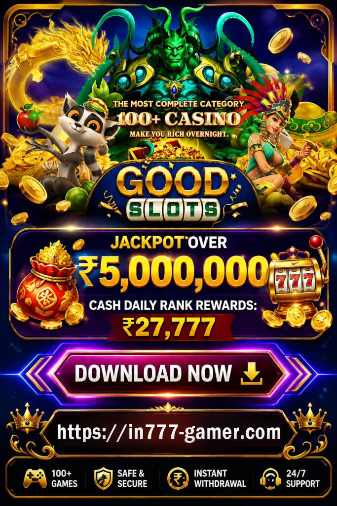 Good Slots Android guide banner for Indian users