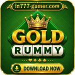 Gold Rummy brand mark for the Android game listing on Mast79